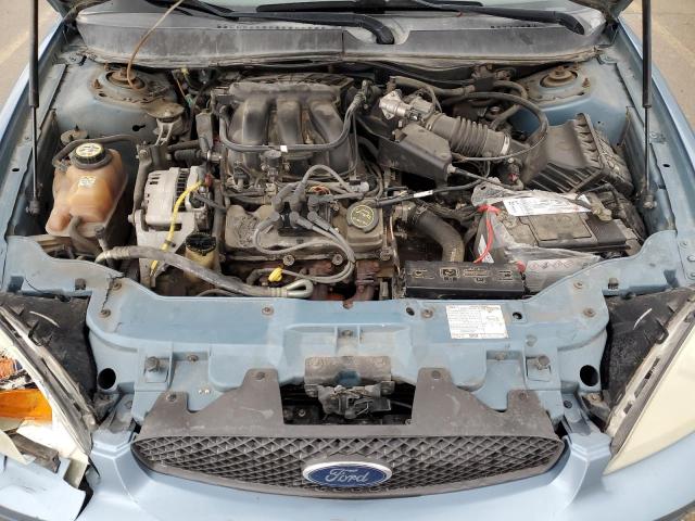 1FAFP53U37A209910 - 2007 FORD TAURUS SE BLUE photo 11