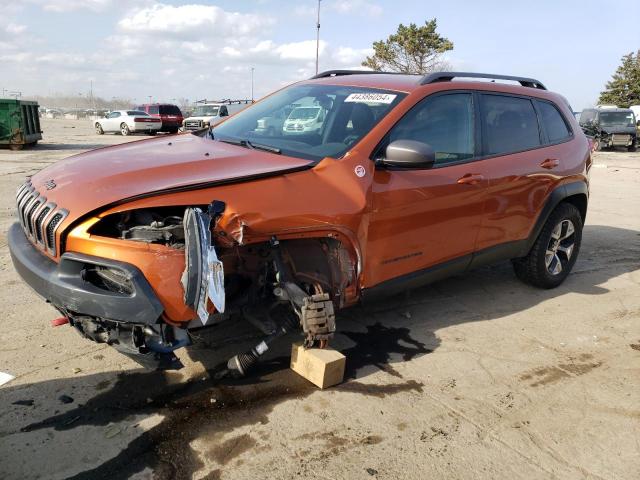 1C4PJMBS2EW267646 - 2014 JEEP CHEROKEE TRAILHAWK ნარინჯისფერი ფოტო 1