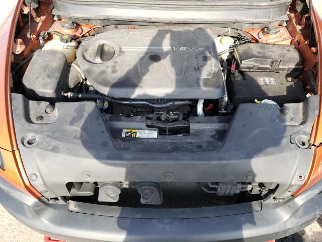 1C4PJMBS2EW267646 - 2014 JEEP CHEROKEE TRAILHAWK ნარინჯისფერი ფოტო 11