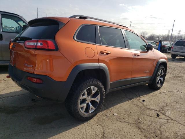 1C4PJMBS2EW267646 - 2014 JEEP CHEROKEE TRAILHAWK ნარინჯისფერი ფოტო 3