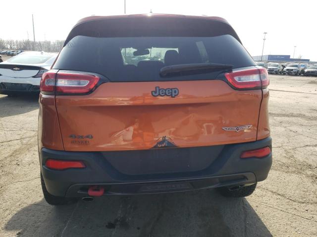 1C4PJMBS2EW267646 - 2014 JEEP CHEROKEE TRAILHAWK ORANGE photo 6