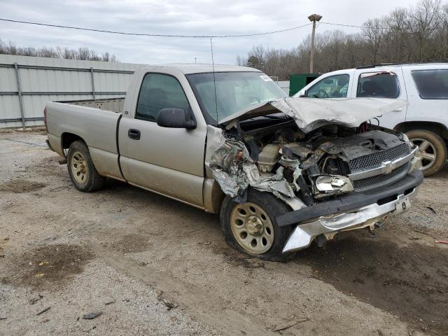 1GCEC14X64Z224840 - 2004 CHEVROLET SILVERADO C1500 BEIGE photo 4