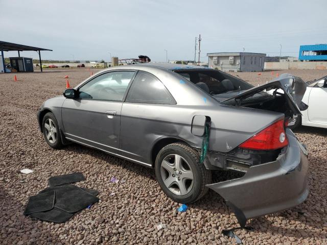 1HGEM22995L005934 - 2005 HONDA CIVIC EX GRAY photo 2