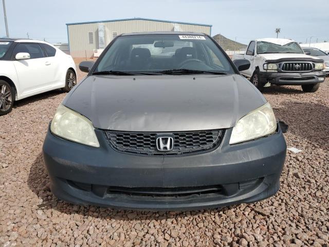 1HGEM22995L005934 - 2005 HONDA CIVIC EX GRAY photo 5