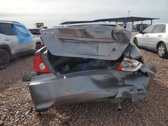 1HGEM22995L005934 - 2005 HONDA CIVIC EX GRAY photo 6