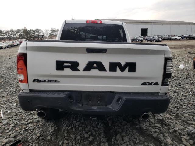 1C6RR7YT3HS621535 - 2017 RAM 1500 REBEL WHITE photo 6