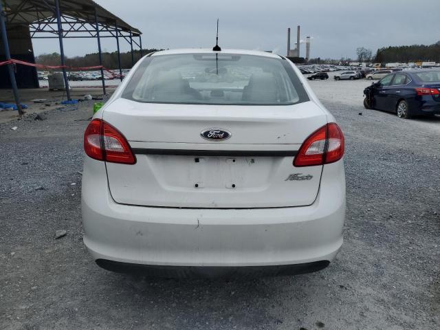 3FADP4AJ7BM238509 - 2011 FORD FIESTA S WHITE photo 6