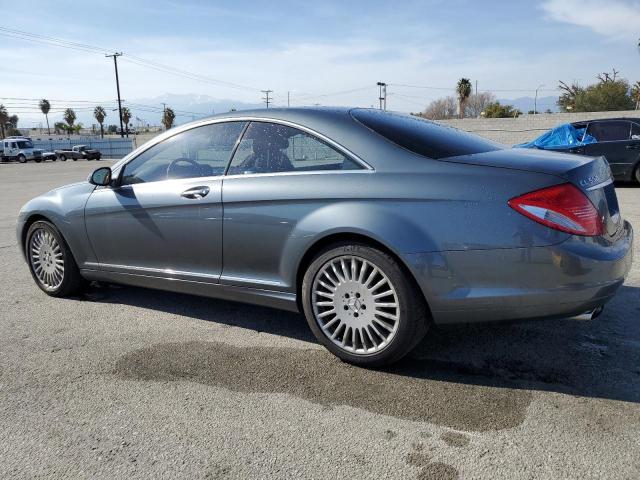 WDDEJ71X67A007584 - 2007 MERCEDES-BENZ CL 550 GRAY photo 2