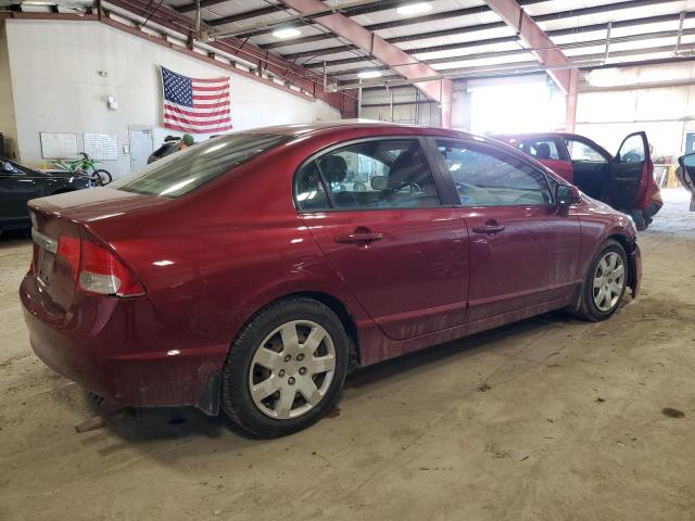 19XFA1F52BE000348 - 2011 HONDA CIVIC LX RED photo 3