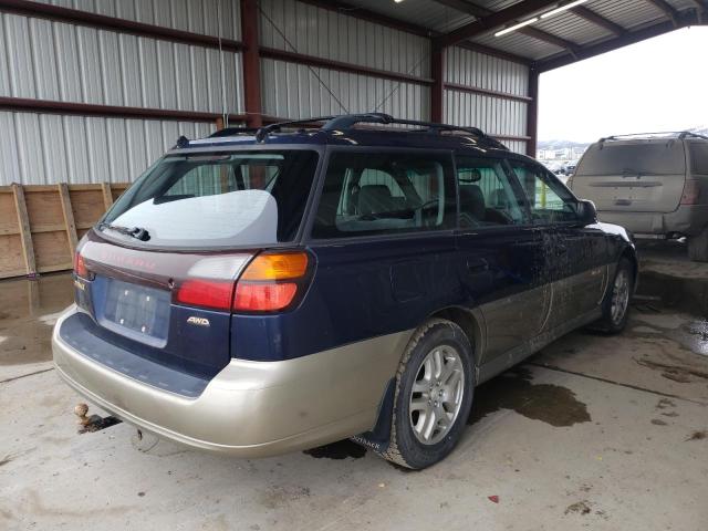 4S3BH675537606380 - 2003 SUBARU LEGACY OUTBACK AWP 蓝色 照片 3