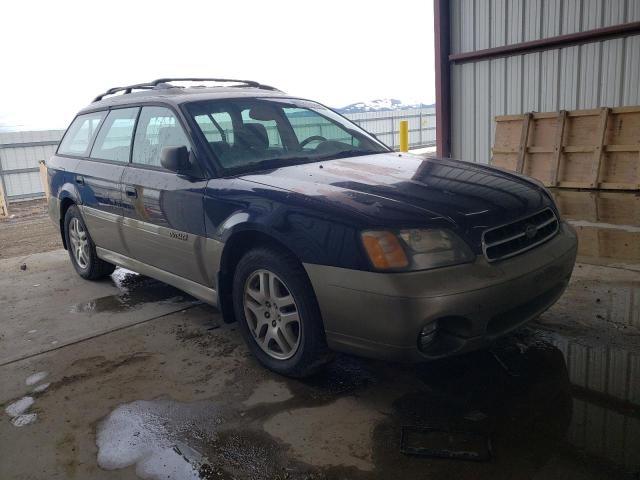 4S3BH675537606380 - 2003 SUBARU LEGACY OUTBACK AWP 蓝色 照片 4