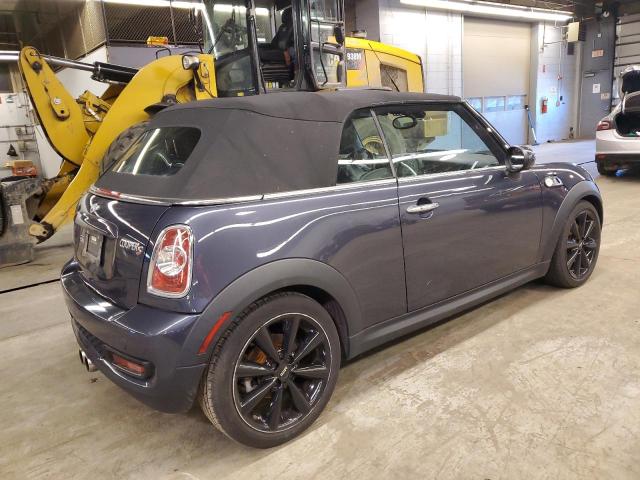 WMWZP3C53CT296336 - 2012 MINI COOPER S BLUE photo 3