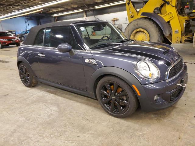 WMWZP3C53CT296336 - 2012 MINI COOPER S BLUE photo 4