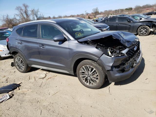 KM8J3CAL3KU004573 - 2019 HYUNDAI TUCSON LIMITED GRAY photo 4