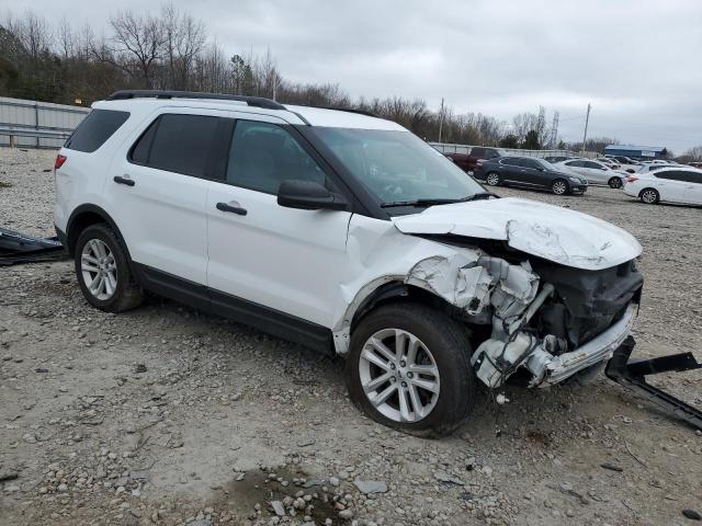 1FM5K8B80FGC16119 - 2015 FORD EXPLORER WHITE photo 4