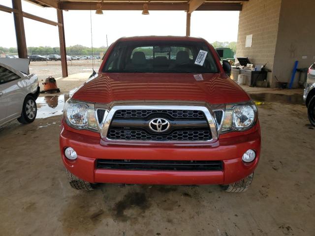 5TFJU4GNXBX009719 - 2011 TOYOTA TACOMA DOUBLE CAB PRERUNNER RED photo 5