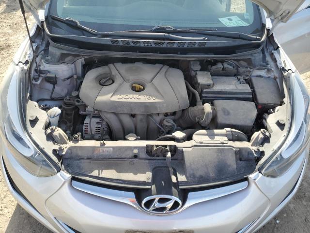 5NPDH4AE9FH580419 - 2015 HYUNDAI ELANTRA SE SILVER photo 11