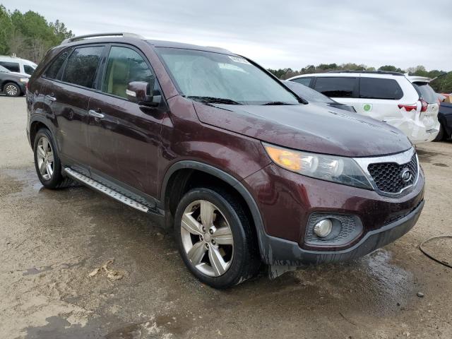 5XYKU4A67CG286841 - 2012 KIA SORENTO EX MAROON photo 4