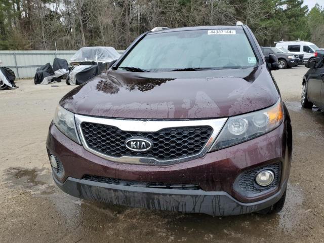 5XYKU4A67CG286841 - 2012 KIA SORENTO EX MAROON photo 5