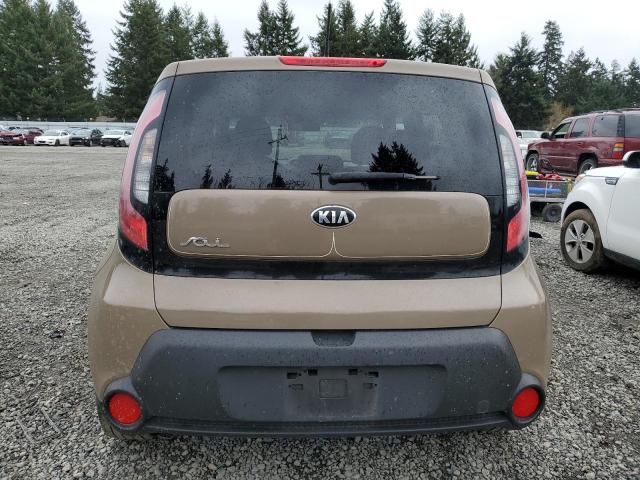 KNDJP3A52E7090018 - 2014 KIA SOUL + TAN photo 6