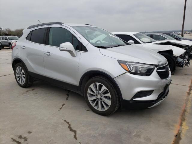 KL4CJASB1JB572175 - 2018 BUICK ENCORE PREFERRED SILVER photo 4