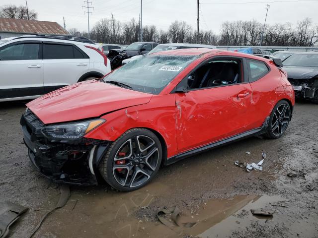 KMHT36AH2MU009840 - 2021 HYUNDAI VELOSTER N RED photo 1