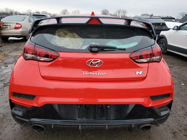 KMHT36AH2MU009840 - 2021 HYUNDAI VELOSTER N RED photo 6