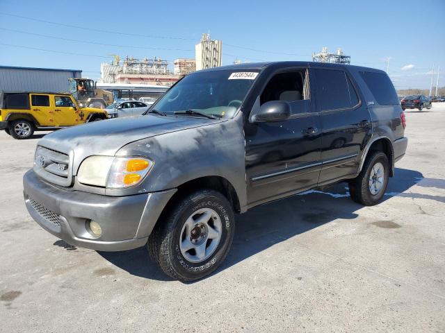 5TDZT34A23S192865 - 2003 TOYOTA SEQUOIA SR5 GRAY photo 1