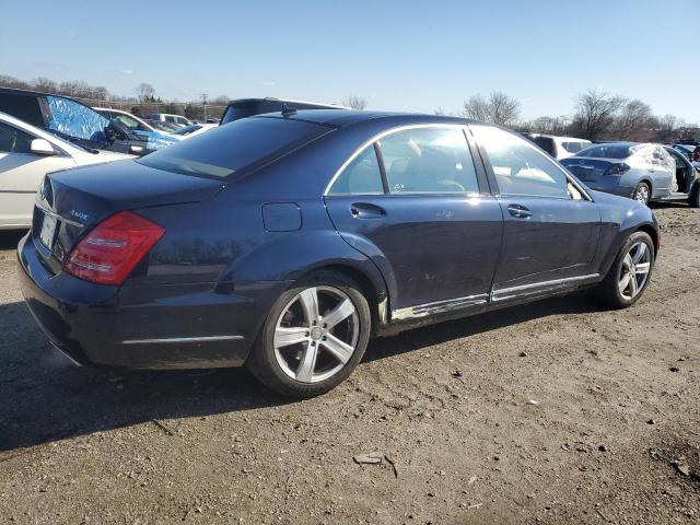 WDDNG9EB4DA511278 - 2013 MERCEDES-BENZ S 550 4MATIC BLUE photo 3