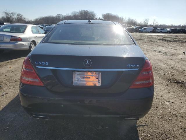 WDDNG9EB4DA511278 - 2013 MERCEDES-BENZ S 550 4MATIC BLUE photo 6