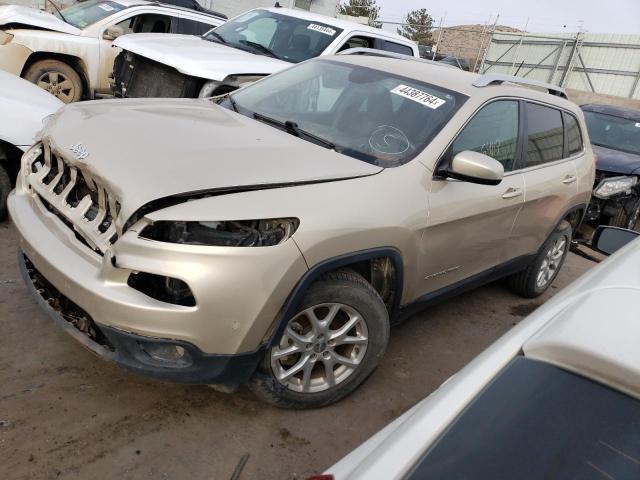 1C4PJMCS9EW230785 - 2014 JEEP CHEROKEE LATITUDE GOLD photo 1