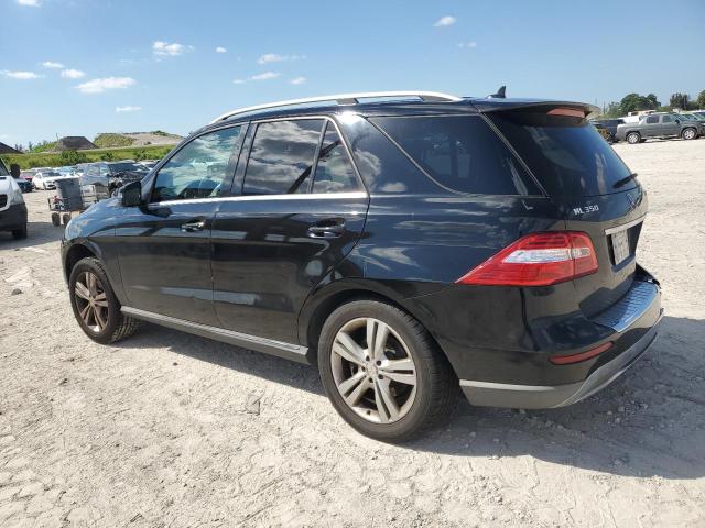 4JGDA5HB5EA270601 - 2014 MERCEDES-BENZ ML 350 4MATIC BLACK photo 2