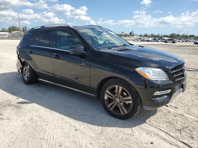 4JGDA5HB5EA270601 - 2014 MERCEDES-BENZ ML 350 4MATIC BLACK photo 4