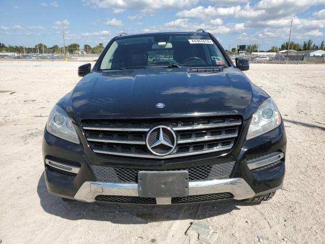 4JGDA5HB5EA270601 - 2014 MERCEDES-BENZ ML 350 4MATIC BLACK photo 5