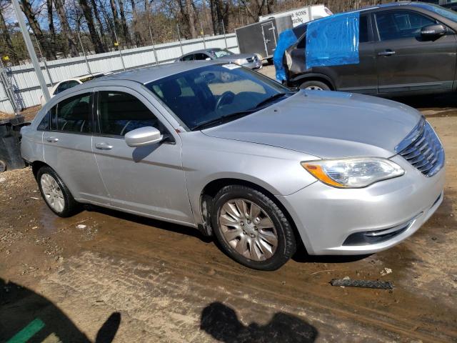 1C3CCBAB5CN282468 - 2012 CHRYSLER 200 LX SILVER photo 4