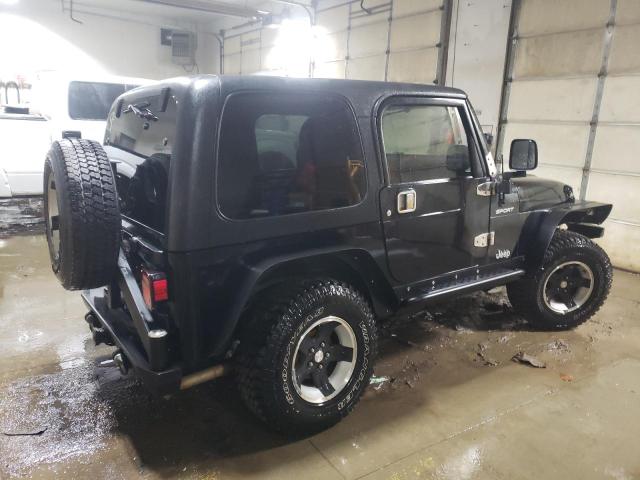 1J4FA49S65P303778 - 2005 JEEP WRANGLER / SPORT BLACK photo 3