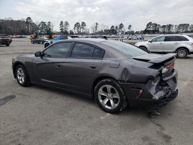 2C3CDXBG8EH350858 - 2014 DODGE CHARGER SE GRAY photo 2