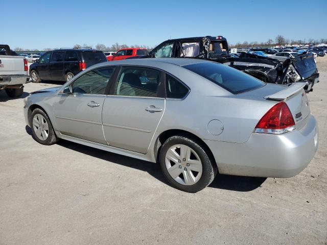 2G1WF5EK4B1275239 - 2011 CHEVROLET IMPALA LS SILVER photo 2