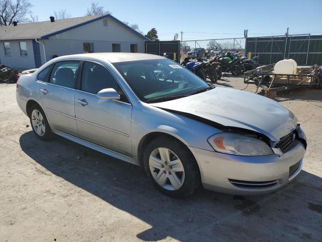 2G1WF5EK4B1275239 - 2011 CHEVROLET IMPALA LS SILVER photo 4