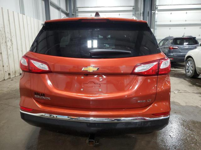 2GNAXUEV8L6177152 - 2020 CHEVROLET EQUINOX LT ORANGE photo 6