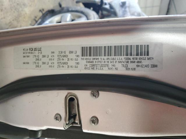 1C6RR7GT7JS233781 - 2018 RAM 1500 SLT BURN photo 12