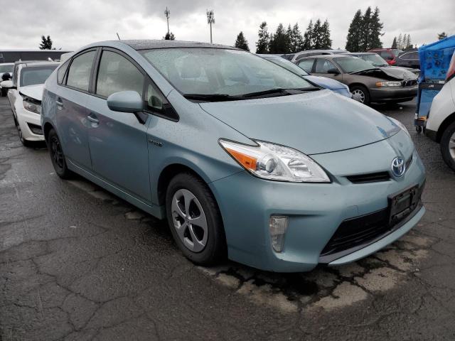 JTDKN3DU0E1822159 - 2014 TOYOTA PRIUS BLUE photo 4