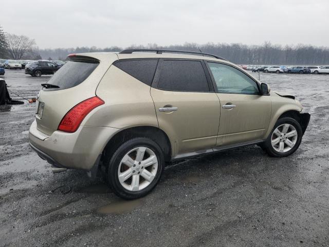 JN8AZ08W57W600396 - 2007 NISSAN MURANO SL CREAM photo 3