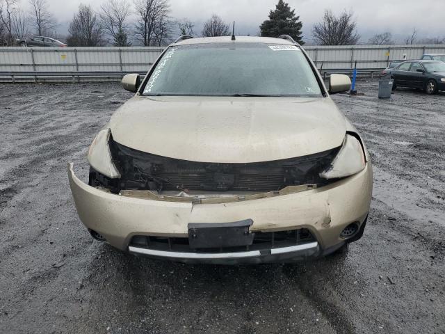 JN8AZ08W57W600396 - 2007 NISSAN MURANO SL CREAM photo 5