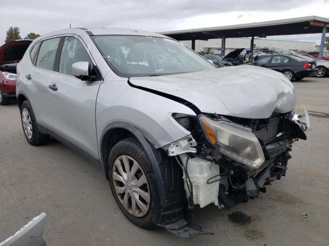 KNMAT2MT9GP660177 - 2016 NISSAN ROGUE S GRAY photo 4