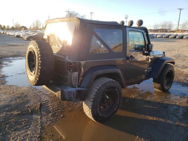 1C4AJWAG5GL327860 - 2016 JEEP WRANGLER SPORT BLACK photo 3