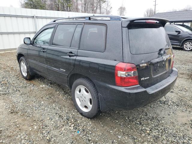 JTEEP21A070204470 - 2007 TOYOTA HIGHLANDER SPORT BLACK photo 2