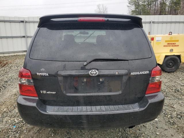 JTEEP21A070204470 - 2007 TOYOTA HIGHLANDER SPORT BLACK photo 6