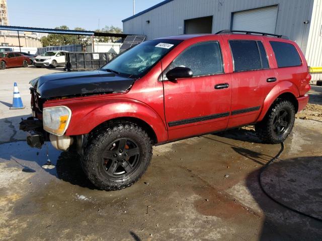 1D4HD48N26F121944 - 2006 DODGE DURANGO SLT BURGUNDY photo 1