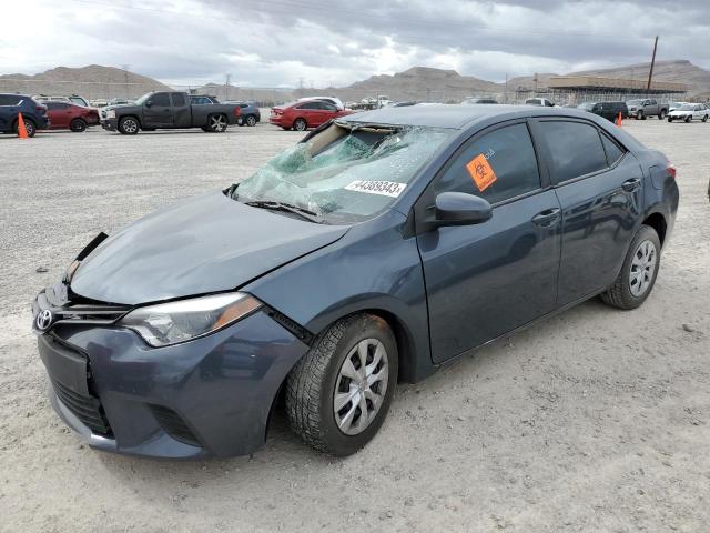 2T1BPRHE6EC014247 - 2014 TOYOTA COROLLA ECO GRAY photo 1